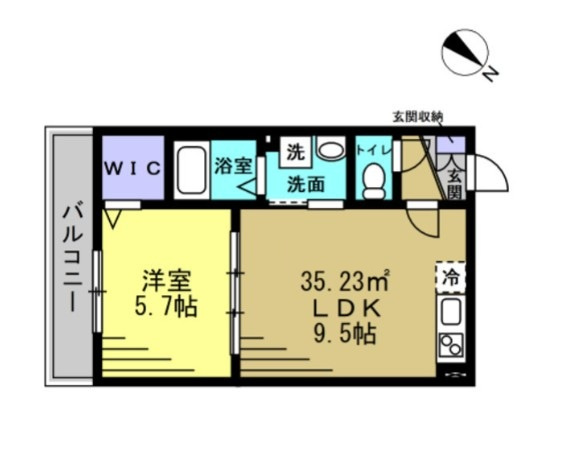 RIZE春日部の間取り