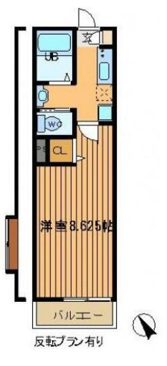 ＢＩＡＲＲＩＴＺの間取り