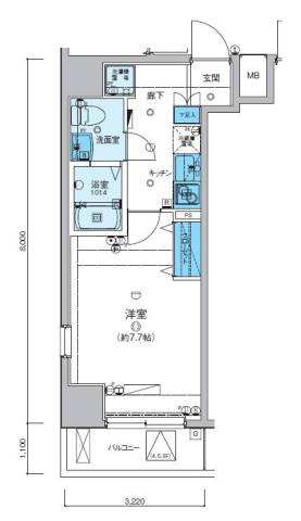 【間取り】 | リヴシティ大森町