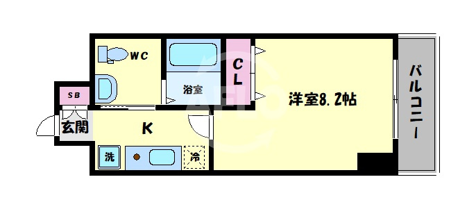 CASSIA天王寺東の間取り|CASSIA天王寺東　間取り