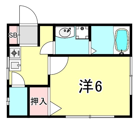 アベニールⅠの間取り