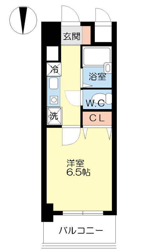 アクティ江之子島の間取り