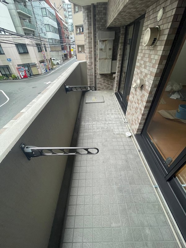 リーガル江戸堀のバルコニー