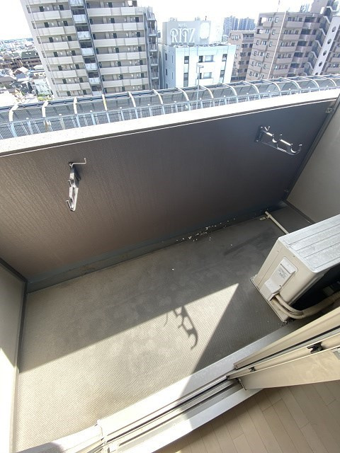 アーバングリーン甲子園のバルコニー