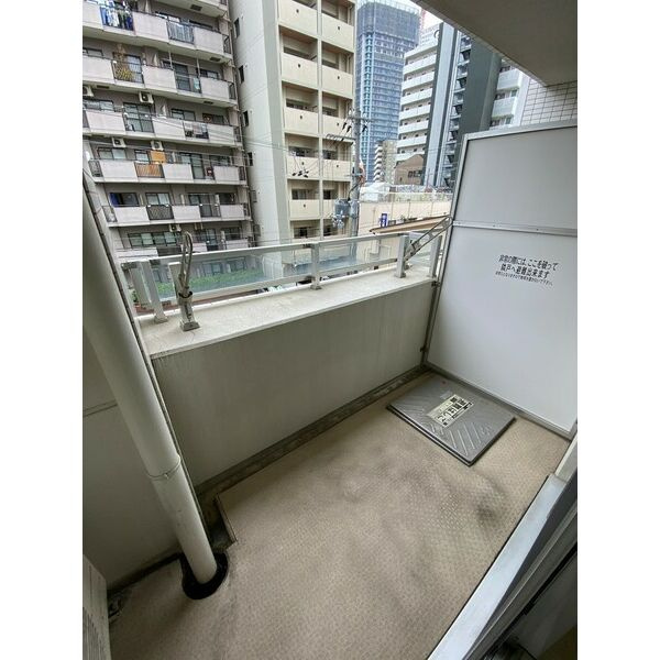 CITYSPIRE幸町のバルコニー