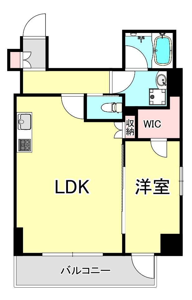 プレディアコート本町の間取り