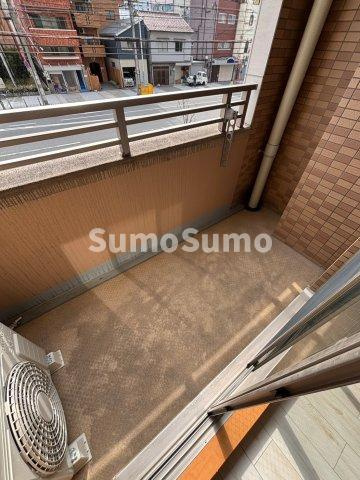 CITY SPIRE難波WESTのバルコニー