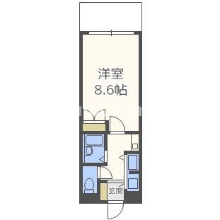 プリメーロ江戸堀の間取り