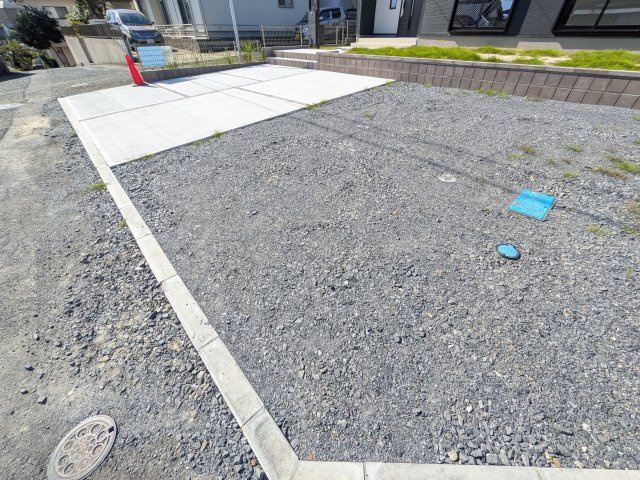 日立市滑川本町　4期　新築戸建て　１号棟の駐車場|駐車は4台可能です♪