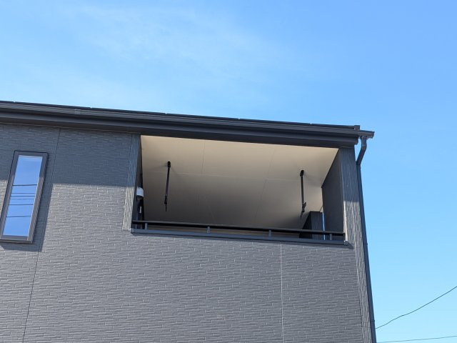 日立市滑川本町　4期　新築戸建て　１号棟のバルコニー