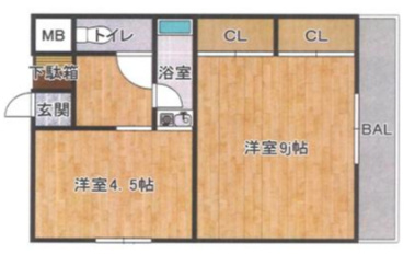 フォールヴィラ板宿の間取り