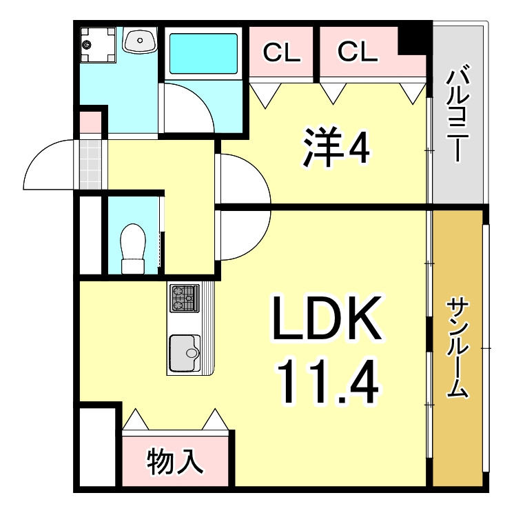 一〇館の間取り