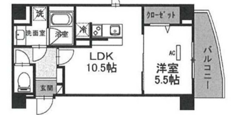 パークフラッツ安堂寺町の間取り