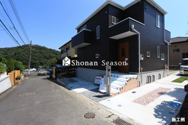 平塚市平塚12期　全2棟　1号棟の外観|同じ工務店様の施工例です。