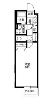 【間取り】 | アムール　Ｆ・Ｆ | 間取りです。