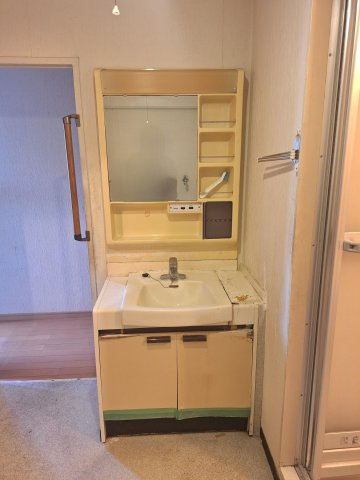 シティハイツ堀止の独立洗面台