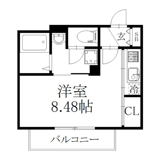 フォルス11の間取り