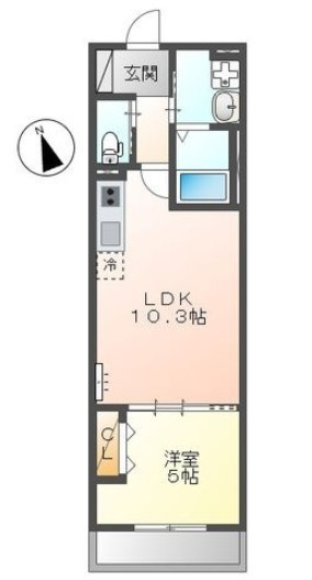 【間取り】 | リオグランデ東戸塚 | 1LDKの間取りです！