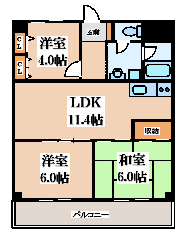 【間取り】 | ロイヤルヒルズ