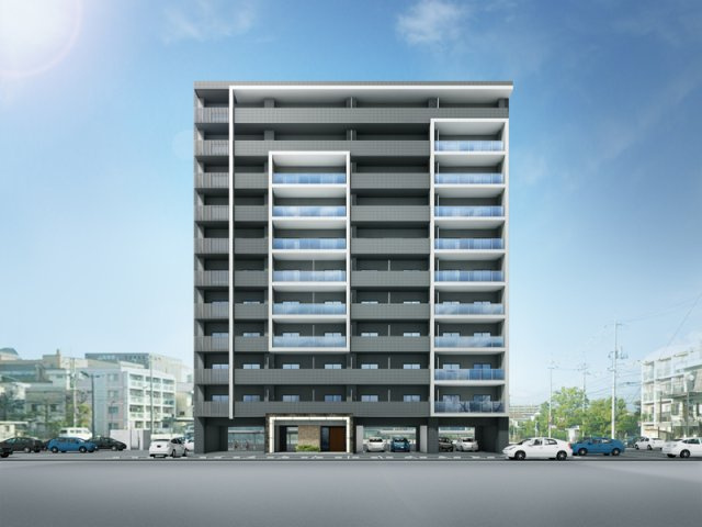 Square Garden NISHISHIMADA の外観パース
