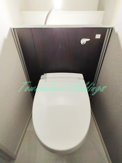 藤沢市湘南台５丁目の賃貸マンションのトイレ|清潔感のあるトイレです