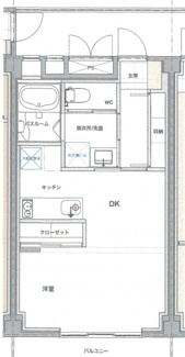 【間取り】 | ルームサンセットタウン | 間取りです。