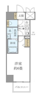 【間取り】 | シエル白山　Ｂ館 | 間取りです。