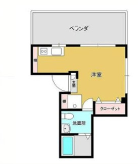 【間取り】 | ハイツ亀戸 | 間取りです。