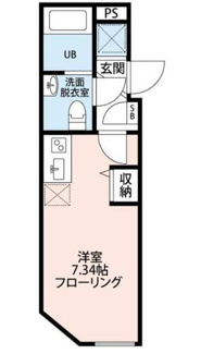 【間取り】 | Ｌｉｂｏ北千住 | 間取りです。