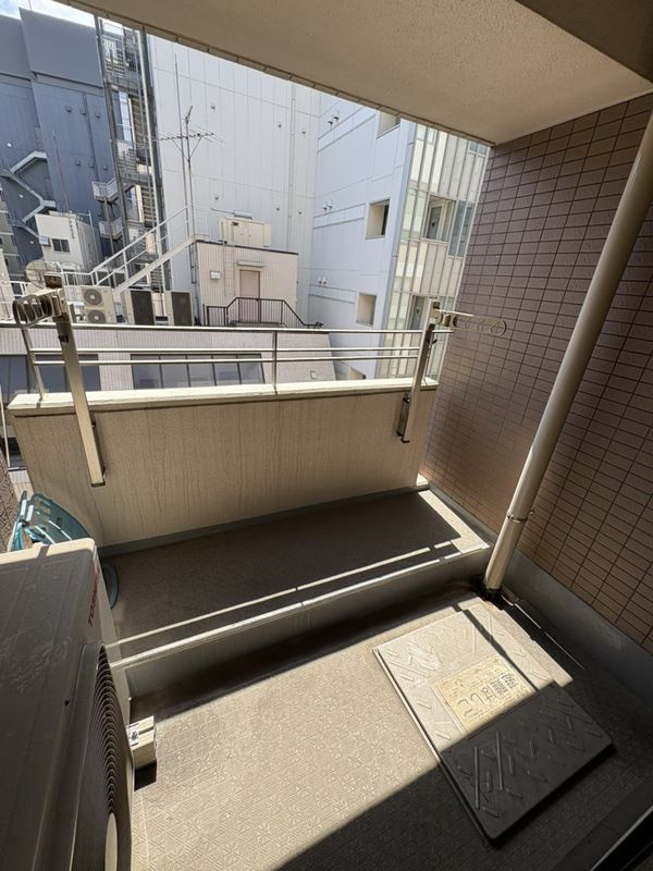 グリーンパーク日本橋参番館のバルコニー