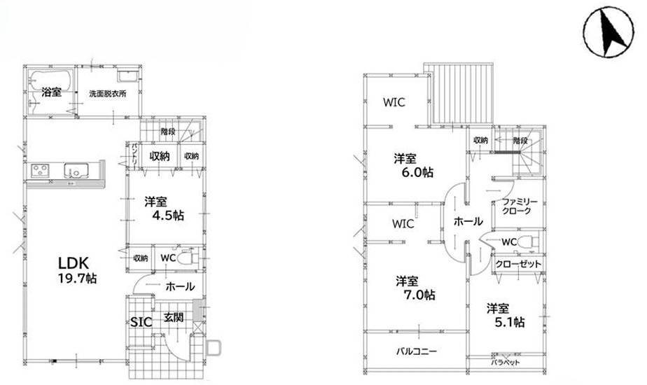 門司区黄金町2期の間取り
