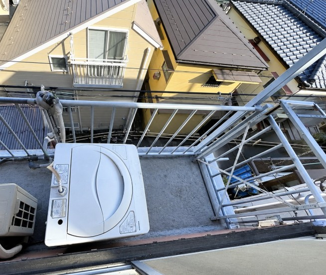 ラルーチェ十条のバルコニー|※別部屋参考写真