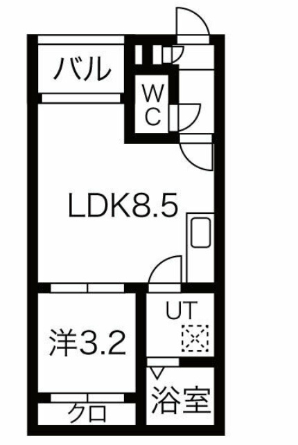 REGALEST S.FLOWER中村公園の間取り