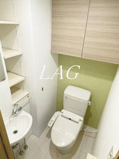 【トイレ】 | スカイコート三田慶大前壱番館 | トイレです。