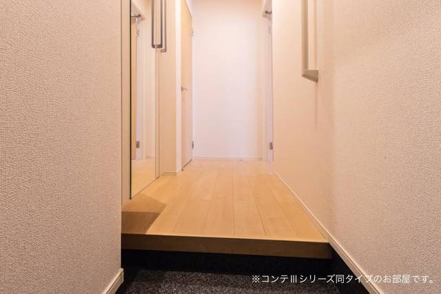 さいたま市西区大字指扇のアパートの玄関