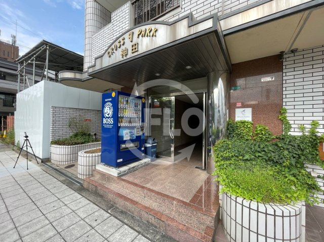 クロス9パーク神田　平野西小学校のエントランス|クロス9パーク神田　エントランス
