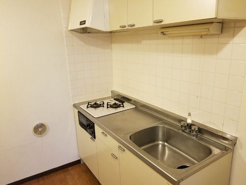 能越マンション のキッチン