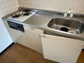 能越マンション のキッチン