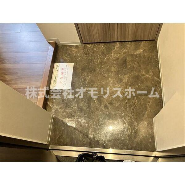 ディアレイシャス蒲田IIの玄関