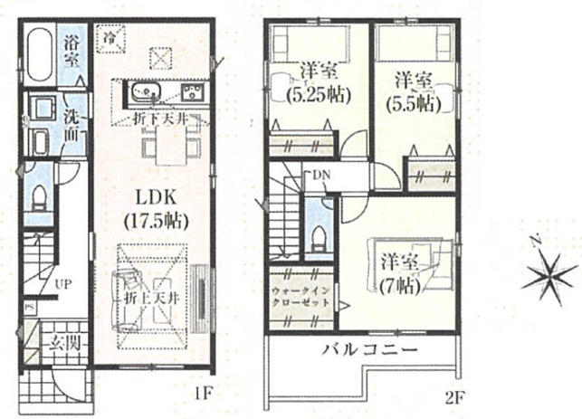千葉市若葉区みつわ台1丁目　新築分譲住宅　1号棟