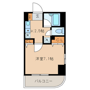 Ｋ・Ｍコートの間取り