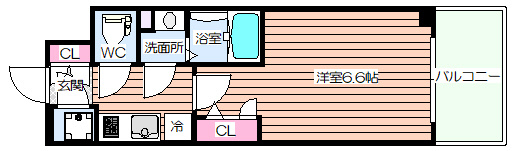 【間取り】 | エスリードレジデンス大阪グランノースⅠ