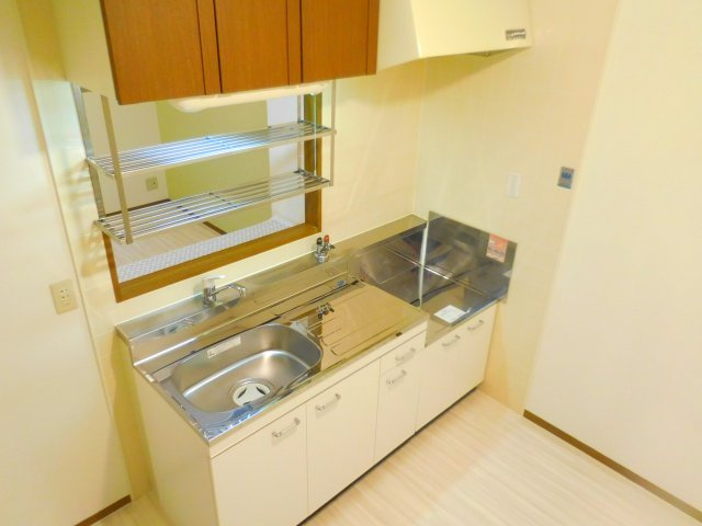 キムラハイツⅡのキッチン