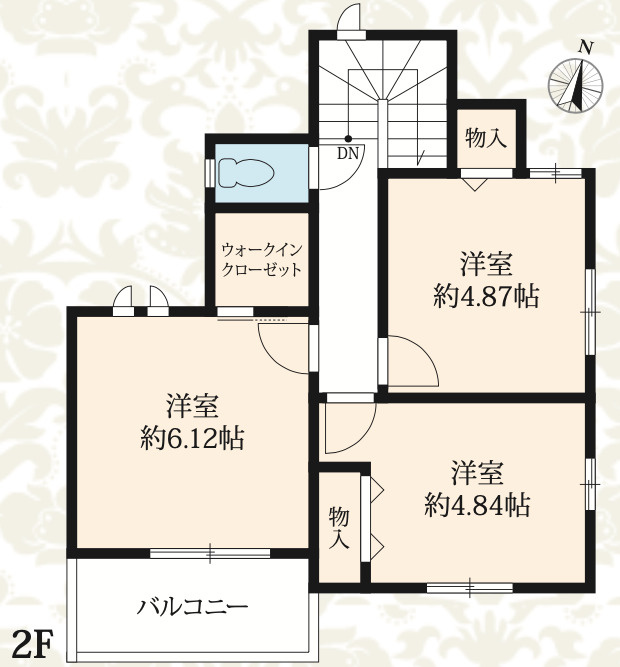 【仲介手数料無料】所沢市久米全１棟　所沢市の不動産なら西武ハウジングの間取り