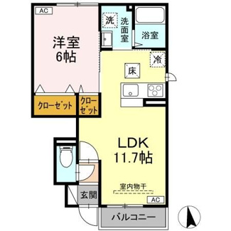 【間取り】 | サウスフィールドⅢ