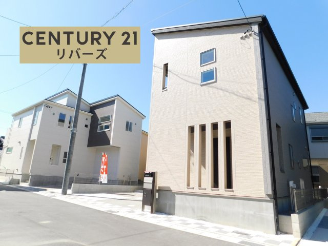 名古屋市港区春田野２丁目の新築一戸建の外観|☆７号棟☆　　新価格！！いつでも見学できます♪（お問合せ当日、平日、水曜、夜間でもＯＫ）　長期優良住宅♪　駐車並列２台ＯＫ！　三面採光リビング１８．０帖！　イオン南陽店まで４０ｍ！