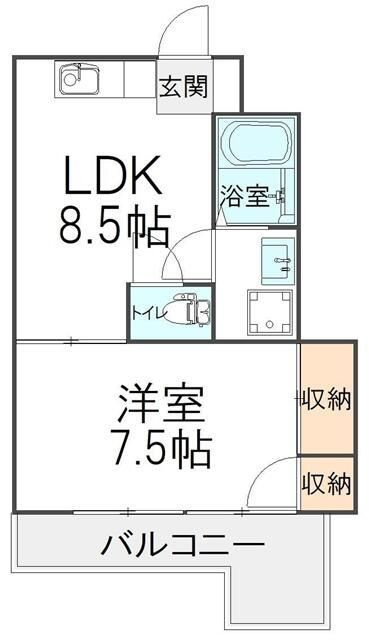 クラウンマンション曳舟の間取り