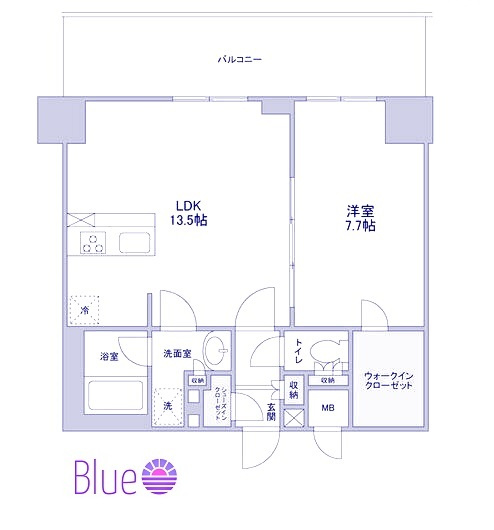 【間取り】 | プレディアスタイル横濱沢渡