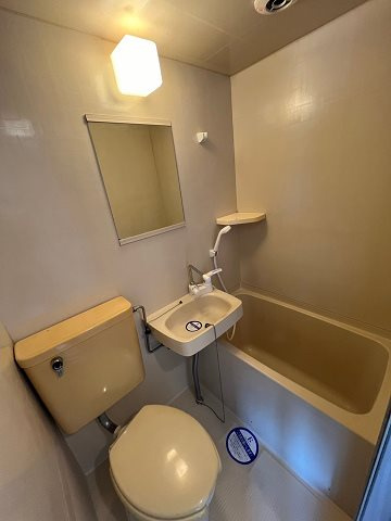 尼崎市大物町１丁目のアパートの浴室|きれいなお風呂です