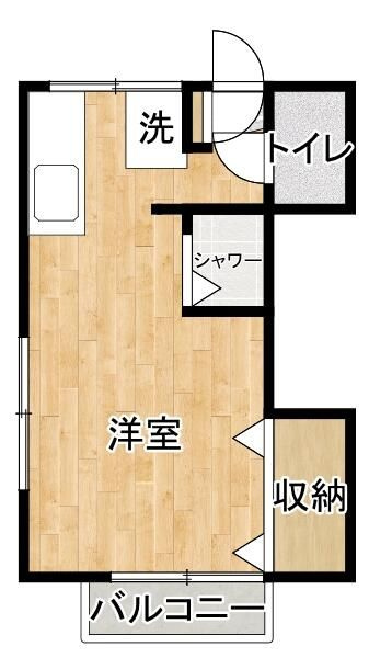角重マンションの間取り
